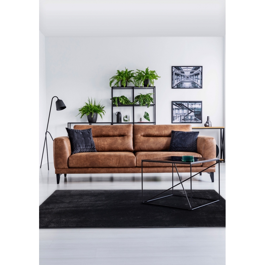 Χαλί RABBIT-FOX 160x230 cm μαύρο