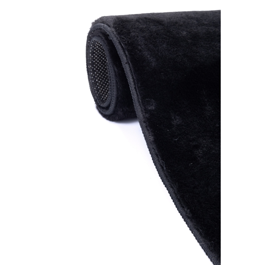 Χαλί RABBIT-FOX 160x230 cm μαύρο