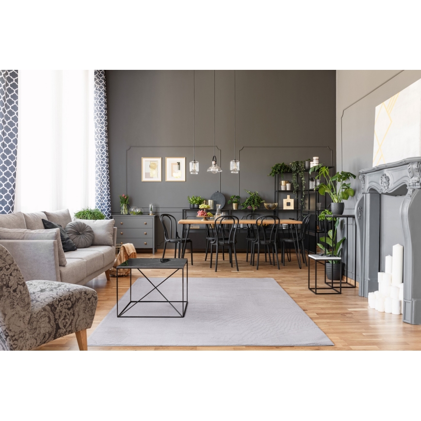 Χαλί RABBIT-FOX 60x100 cm γκρι