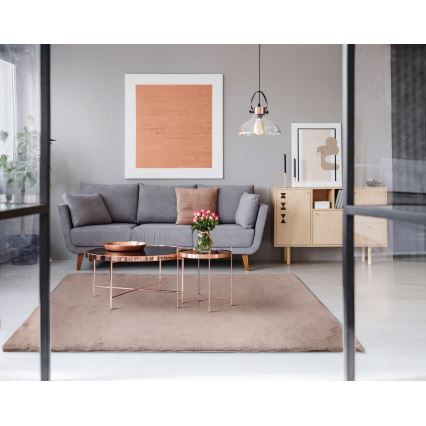 Χαλί RABBIT-ROSA NEW 160x230 cm 2000g/m2 μπεζ