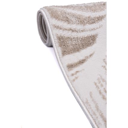 Χαλί SALAMANCA 120x170 cm μπεζ/λευκό/σχέδιο φύλλων