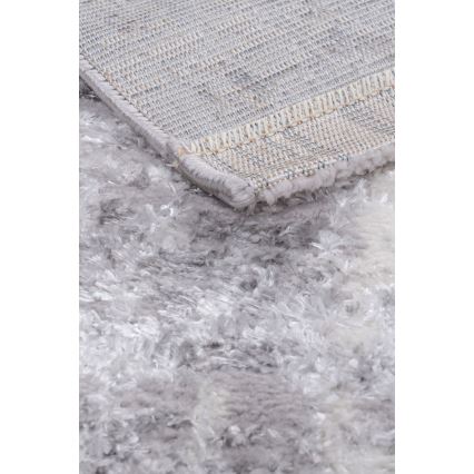 Χαλί SALAMANCA 67 x 120 εκ. γκρι/λευκό