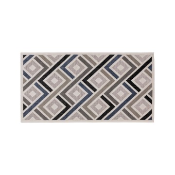 Χαλί SHIFT 80x150 cm γκρι/μπλε/μπεζ