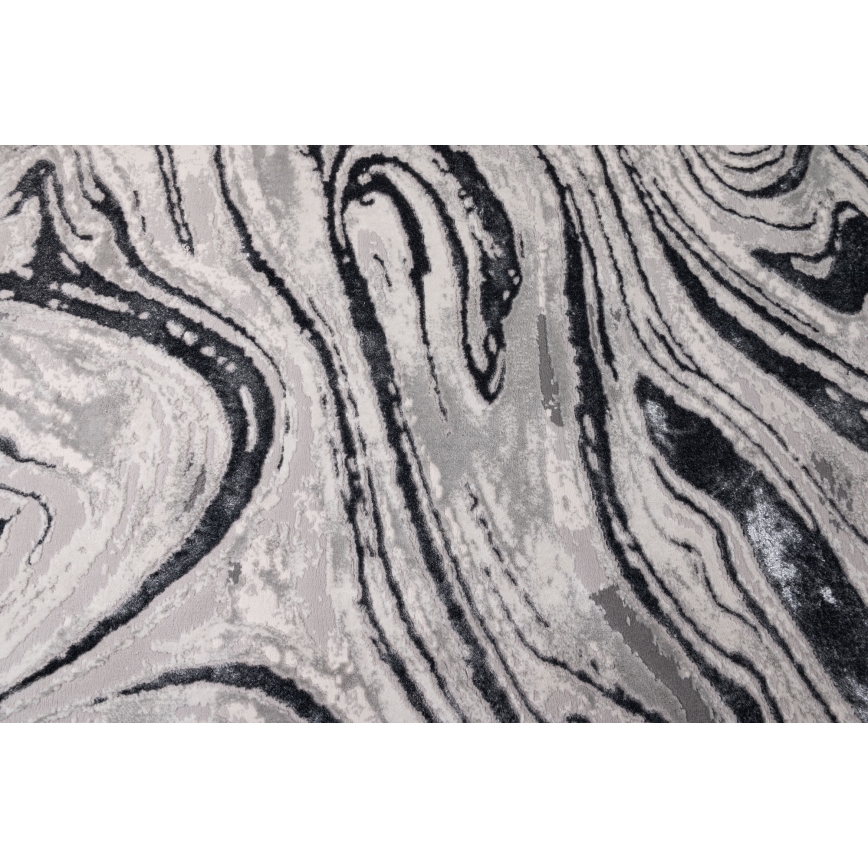 Χαλί STONE 80x140 cm γκρι/ανθρακί