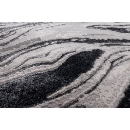 Χαλί STONE 80x140 cm γκρι/ανθρακί