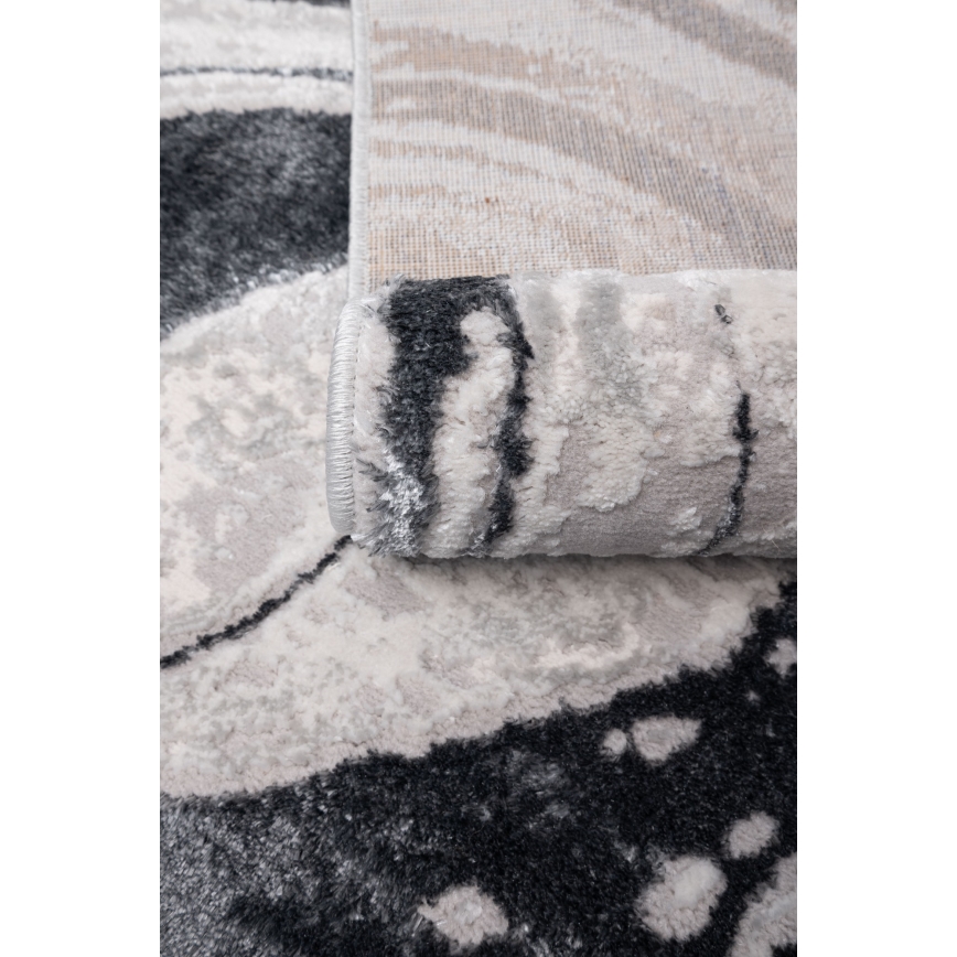Χαλί STONE 80x140 cm γκρι/ανθρακί