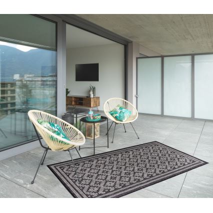 Χαλί εξωτερικού χώρου EXPRESS NEW OUTDOOR 80x150 cm ανθρακί
