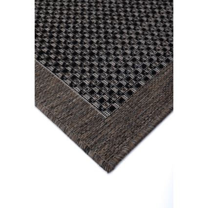 Χαλί εξωτερικού χώρου EXPRESS NEW OUTDOOR 80x150 cm ανθρακί/καφέ
