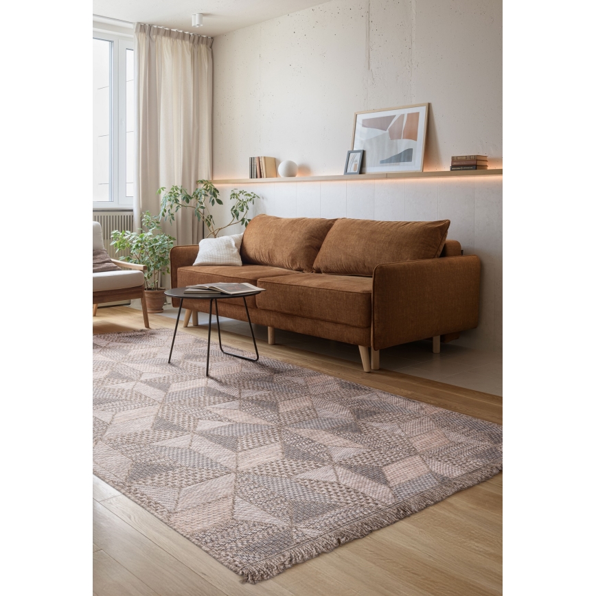 Χαλί εξωτερικού χώρου ORIA 160x220 cm γκρι/μπεζ