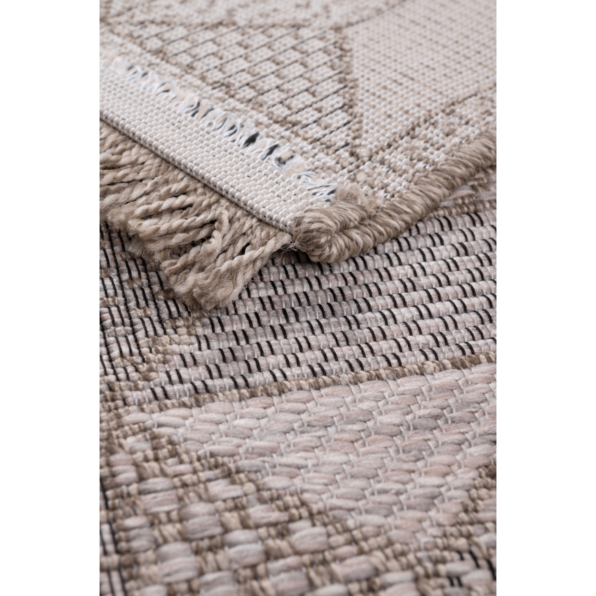 Χαλί εξωτερικού χώρου ORIA 160x220 cm γκρι/μπεζ