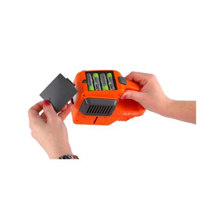 Χλοοκοπτική μηχανή με φυσητήρα φυσαλίδων και φωτισμό 4xAA