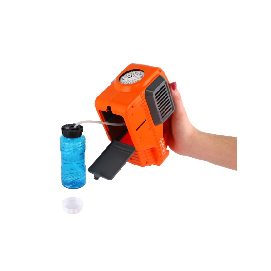 Χλοοκοπτική μηχανή με φυσητήρα φυσαλίδων και φωτισμό 4xAA