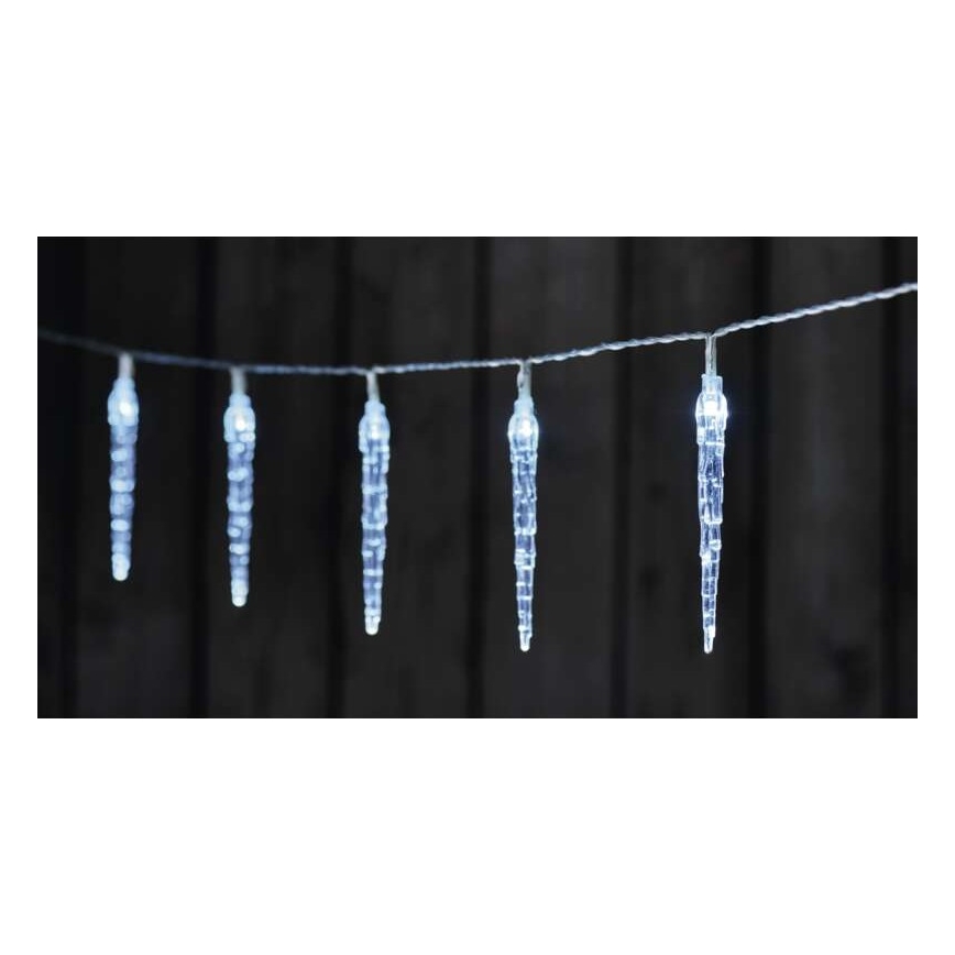 Χριστουγεννιάτικα λαμπάκια LED 10xLED/2xAA 1,65m