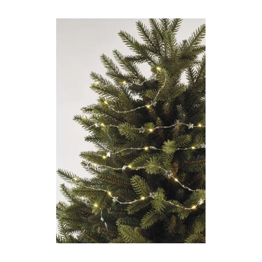 Χριστουγεννιάτικα λαμπάκια LED 20xLED/2xAA 2,2 m ζεστό λευκό