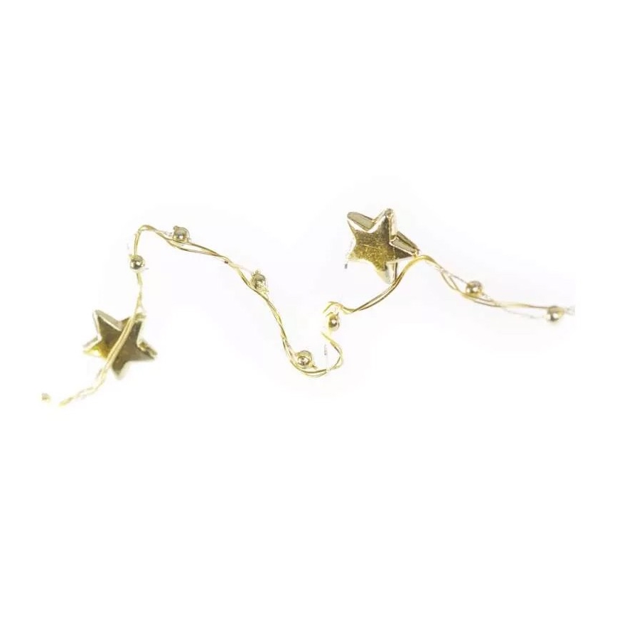 Χριστουγεννιάτικα λαμπάκια LED 20xLED/2xAA 2,2 m ζεστό λευκό