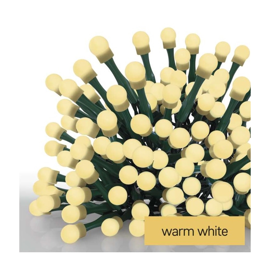 Χριστουγεννιάτικα λαμπάκια LED 80xLED/13m IP44 ζεστό λευκό