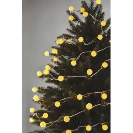 Χριστουγεννιάτικα λαμπάκια LED εξωτερικού χώρου 40xLED/9m IP44 ζεστό λευκό