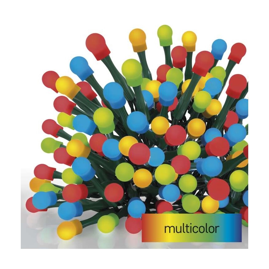 Χριστουγεννιάτικα λαμπάκια LED εξωτερικού χώρου 480xLED/53m IP44 πολύχρωμα