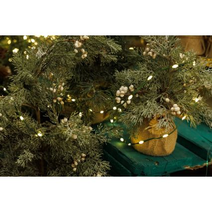 Χριστουγεννιάτικα λαμπάκια εξωτερικού χώρου LED LINE 700xLED/8 λειτουργίες 40 m IP44 θερμό λευκό