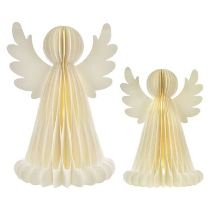 Χριστουγεννιάτικη LED διακόσμηση 20xLED/6xAA Άγγελοι