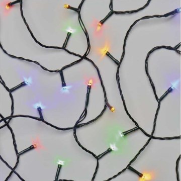 Χριστουγεννιάτικη εξωτερική γιρλάντα με 80 LED/13 m, IP44, πολύχρωμη