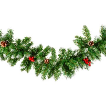 Χριστουγεννιάτικη διακόσμηση GIRLANDA 200 cm από πεύκο