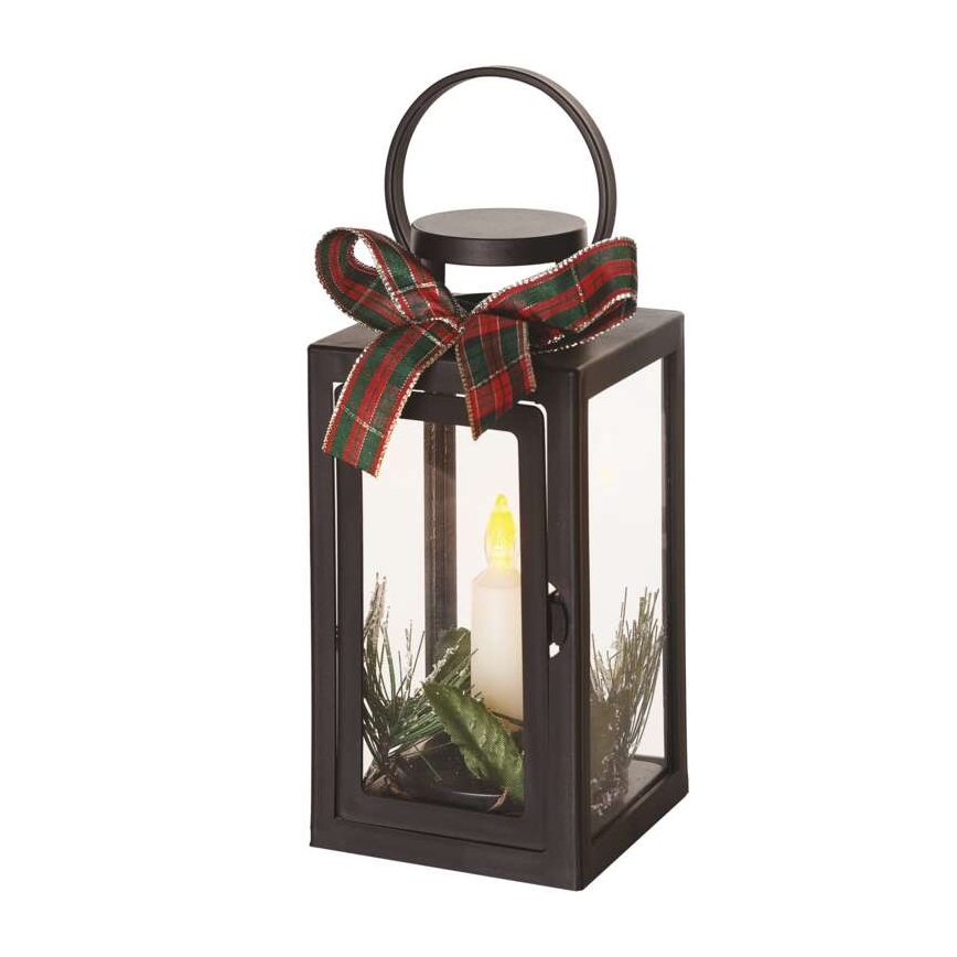 Χριστουγεννιάτικη διακόσμηση LED 1xLED/3xAAA μαύρο