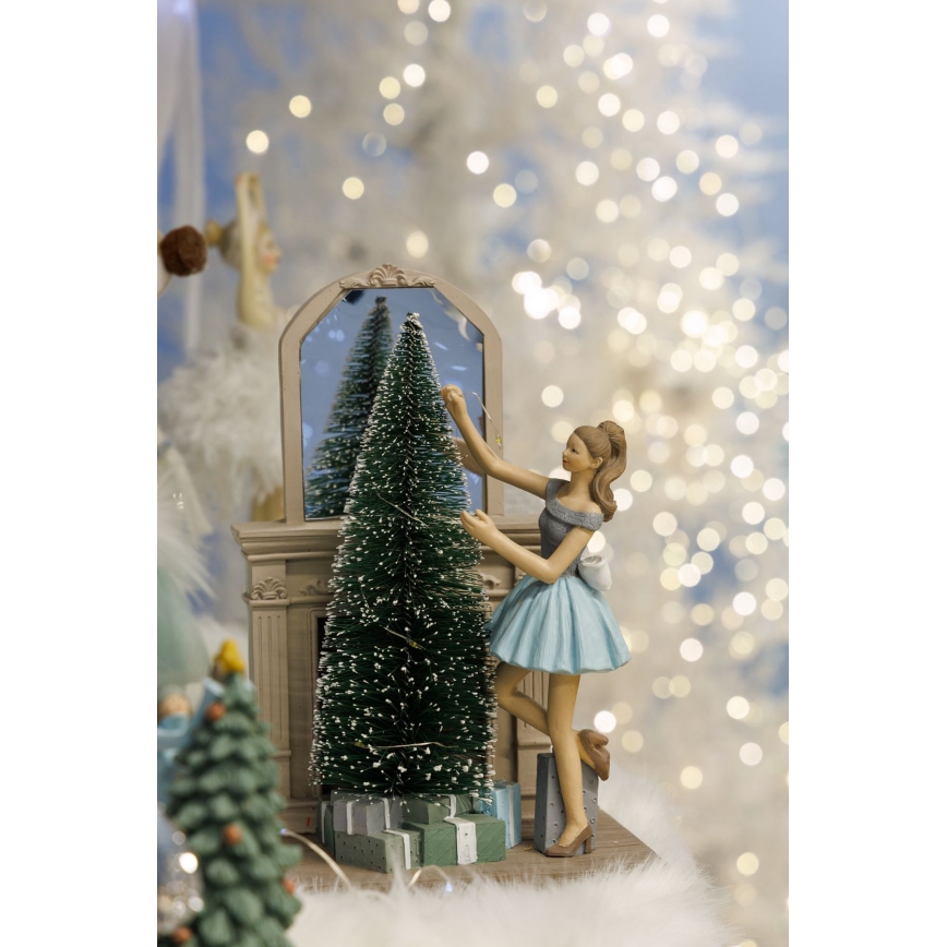 Χριστουγεννιάτικο διακοσμητικό LED 10xLED/3xAAA θερμό λευκό