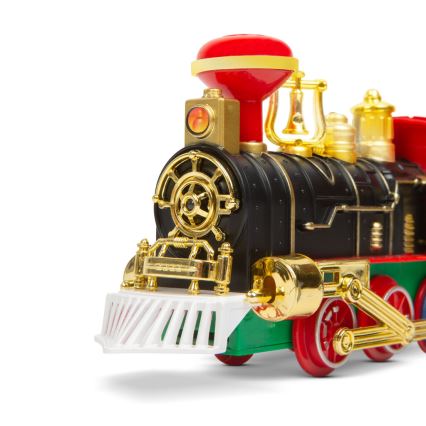 Χριστουγεννιάτικο διακοσμητικό LED 10xLED/4xAA τρένο