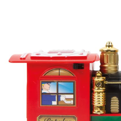 Χριστουγεννιάτικο διακοσμητικό LED 10xLED/4xAA τρένο