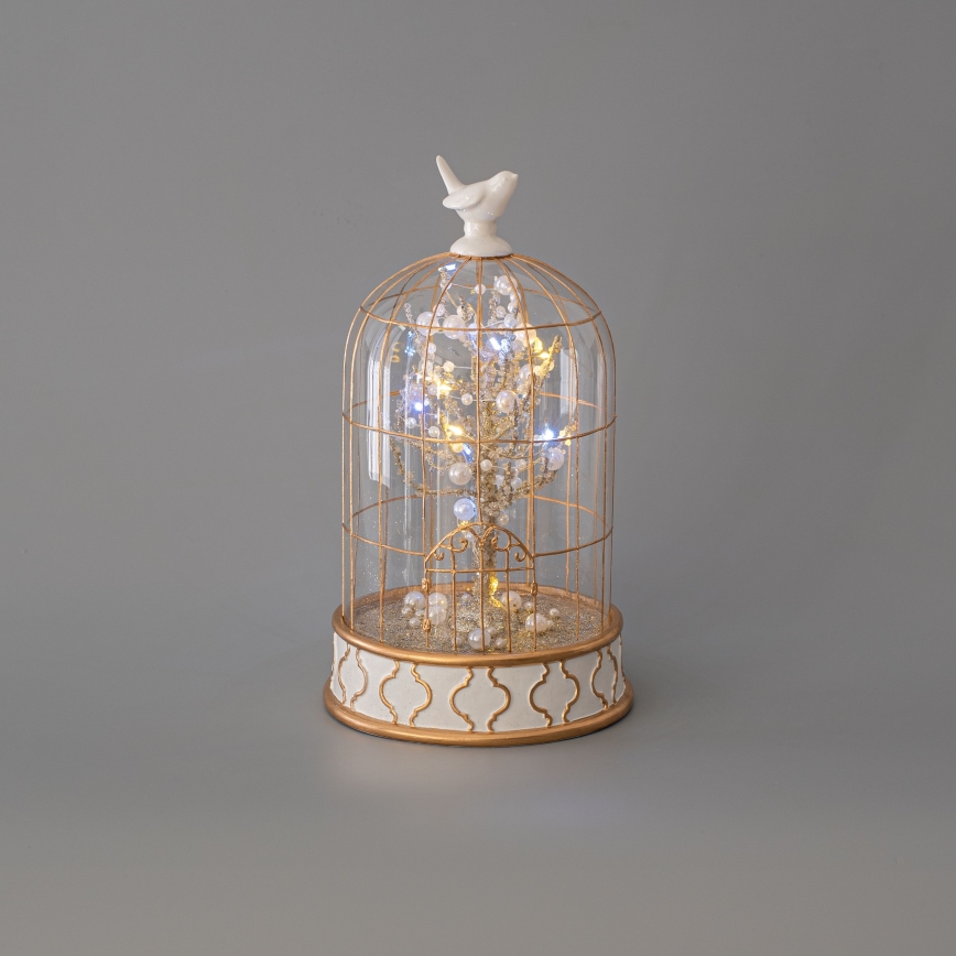 Χριστουγεννιάτικο διακοσμητικό LED 12xLED/3xAAA θερμό λευκό