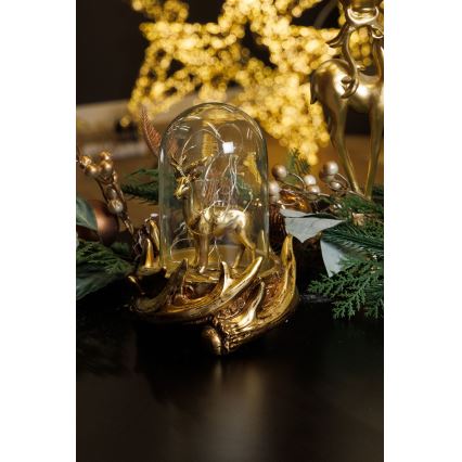 Χριστουγεννιάτικο διακοσμητικό LED 12xLED/3xAAA θερμό λευκό