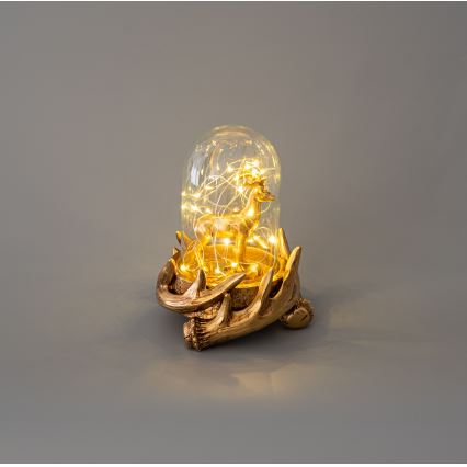 Χριστουγεννιάτικο διακοσμητικό LED 12xLED/3xAAA θερμό λευκό