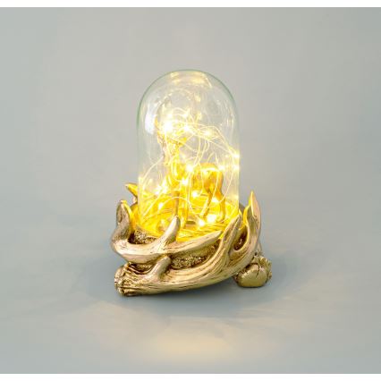 Χριστουγεννιάτικο διακοσμητικό LED 12xLED/3xAAA θερμό λευκό