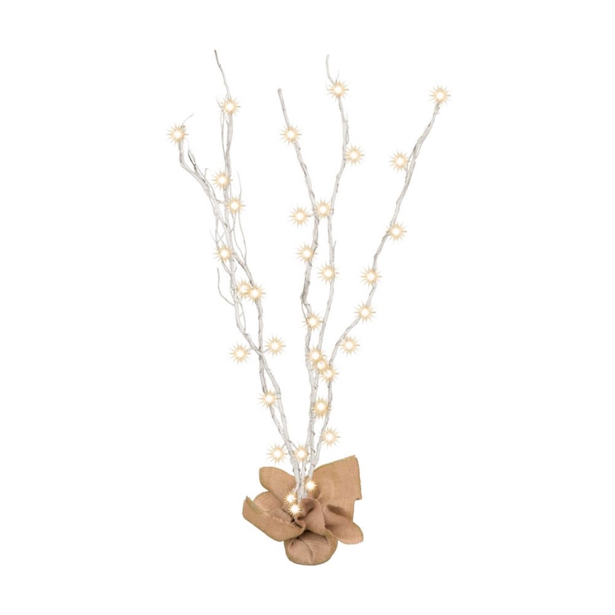 Χριστουγεννιάτικο διακοσμητικό LED 40xLED/3xAA λευκό