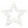 Χριστουγεννιάτικο διακοσμητικό LED LED/3xAA/θερμό λευκό αστέρι