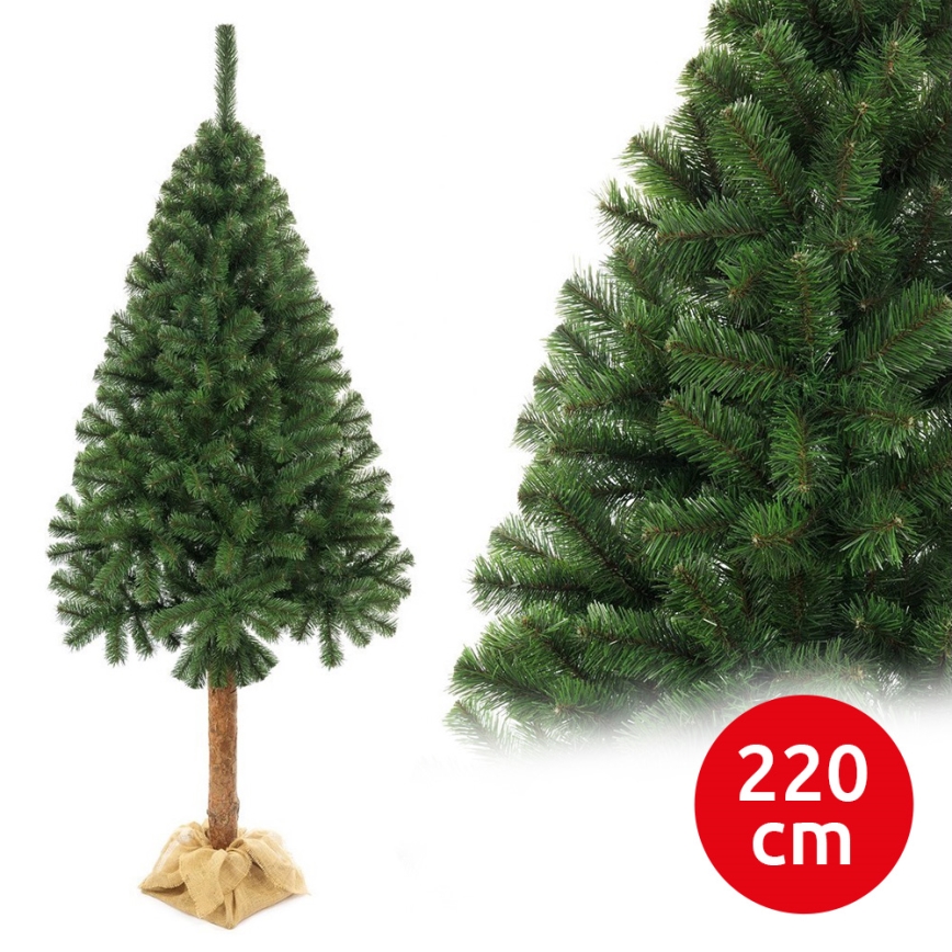 Χριστουγεννιάτικο δέντρο σε κορμό 220 εκ. έλατο