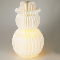 Χριστουγεννιάτικος LED χιονάνθρωπος 12xLED/3xAA 39 cm, θερμό λευκό