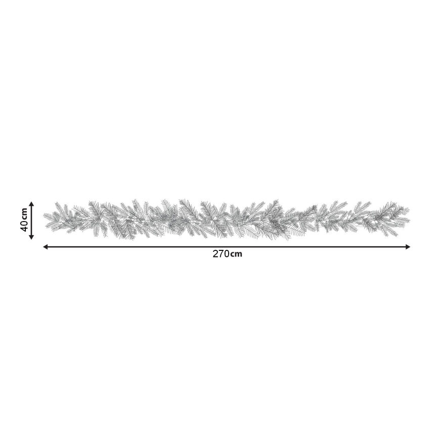 Χριστουγεννιάτικος στολισμός GARLAND 270 cm