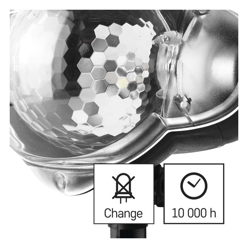 Χριστουγεννιάτικος προτζέκτορας LED εξωτερικού χώρου  LED/4W/230V IP44 λευκό