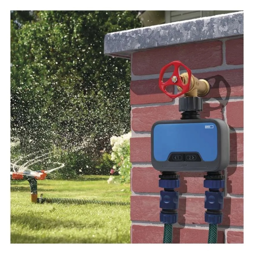 Χρονοδιακόπτης ποτίσματος GoSmart με 2 εξόδους