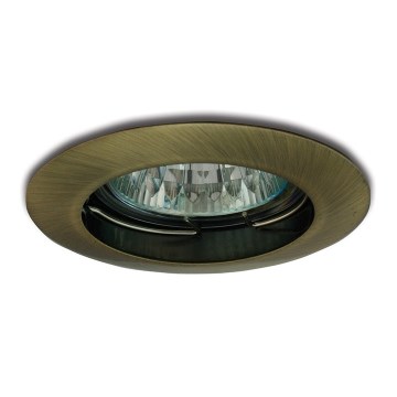 Χωνευτό φωτιστικό 1xGU5,3/50W/12V χρυσό