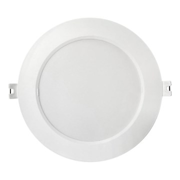 Χωνευτό Φωτιστικό LED CIRCLE LED/12W/230V 4000K διάμετρος 17 cm λευκό