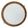 Χωνευτό Φωτιστικό LED CIRCLE LED/24W/230V 4200K διάμετρος 29,6 cm καφέ