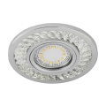 Χωνευτό Φωτιστικό LED EYE 1xGU10/50W + LED/3W/230V