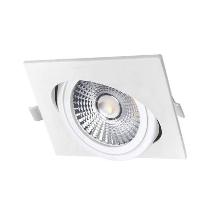 Χωνευτό Φωτιστικό LED LED/18W/230V 3000K 11,5x11,5 cm λευκό