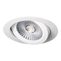 Χωνευτό Φωτιστικό LED LED/18W/230V 4000K διάμετρος 11,5 cm λευκό