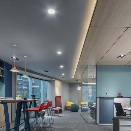 Χωνευτό Φωτιστικό LED LED/3W/230V διάμετρος 9,5 cm 3000K λευκό