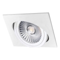 Χωνευτό Φωτιστικό LED LED/6W/230V 3000K 8,5x8,5 cm λευκό