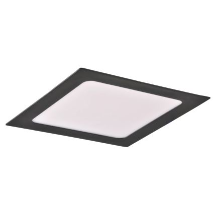 Χωνευτό Φωτιστικό LED RIGEL LED/10W/230V 4000K 16,8x16,8 cm μαύρο